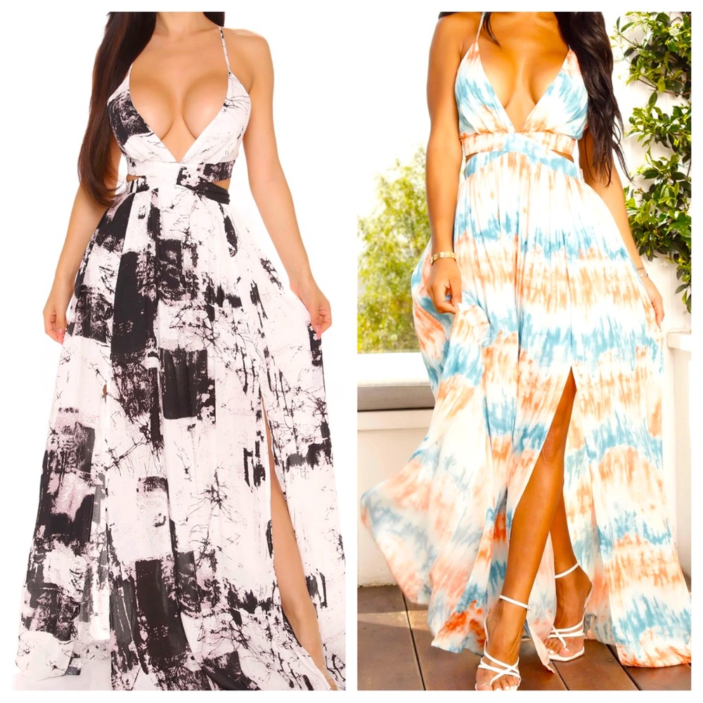 FASHION NOVA DRESSES!! 2 Never Worn eye catching dresses.